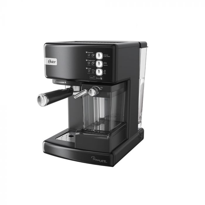 Cafetera automática de espresso plateada Oster® PrimaLatte™ BVSTEM6603SS -  Oster