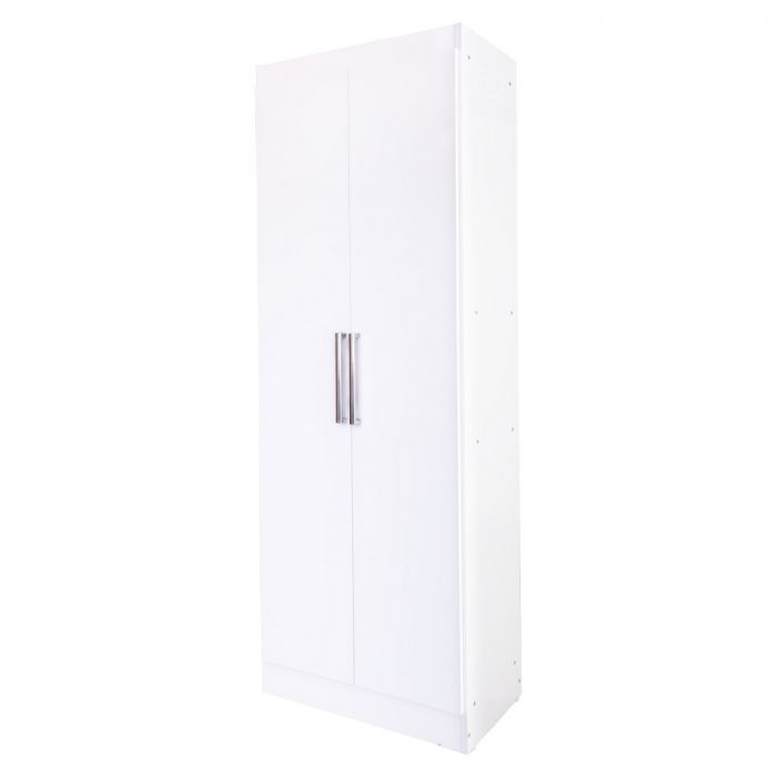 Armario Despensero Multiuso 2 Puertas 4 Estantes MÁXIMO Color Blanco