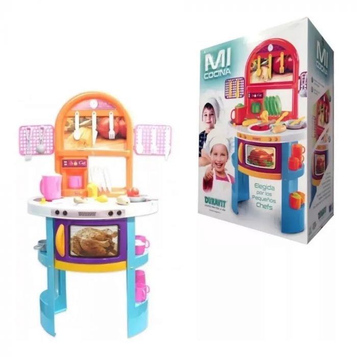 Cocinita de juguete duravit top