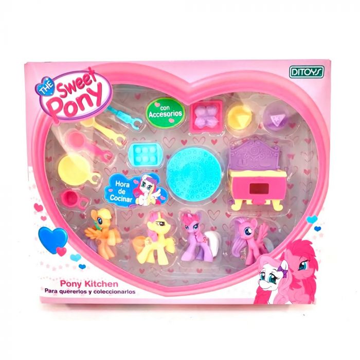 Juguete Set de Cocina The Sweet Pony DITOYS 2252