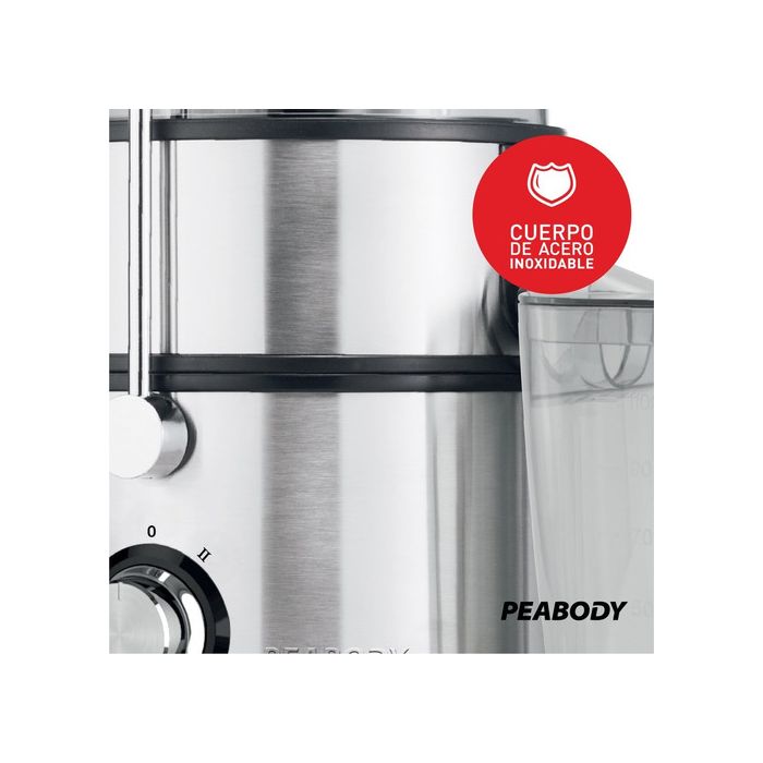 Juguera Centrifuga PEABODY PE JL6003 800 watts 1.5 litros