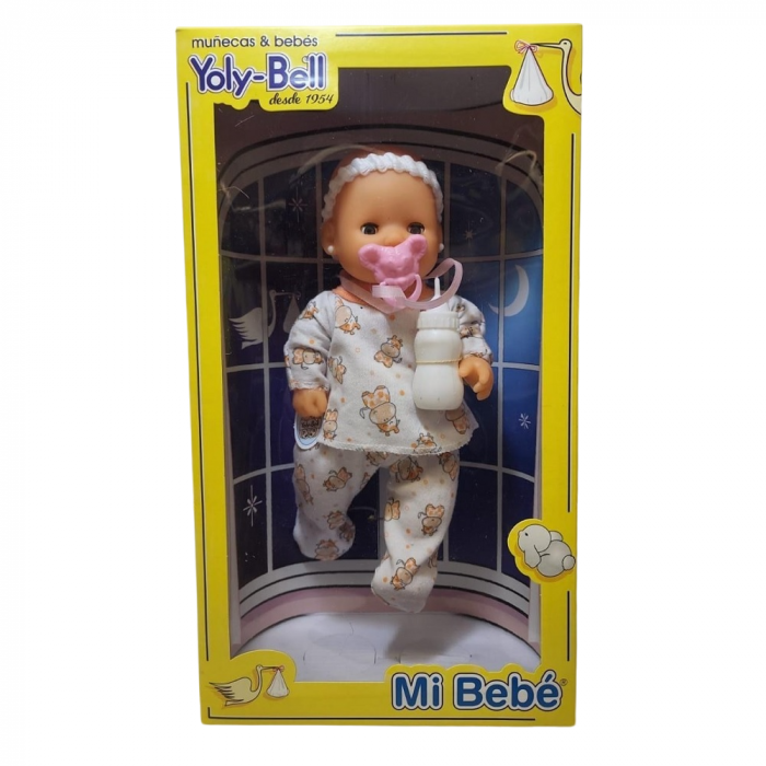 Muneco con Mamadera YOLY BELL 1271