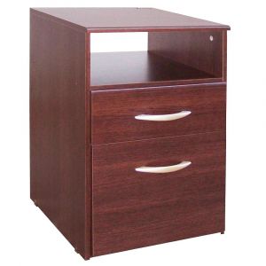 Mesa de Luz 1 Cajón 1 Puerta PLATINUM 9620-5 Color Cedro 