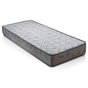 Colchón de Espuma 1 Plaza 90cm x 190cm GANI GRAN SUEÑO FELIZ Tela Jackard Matelaseada