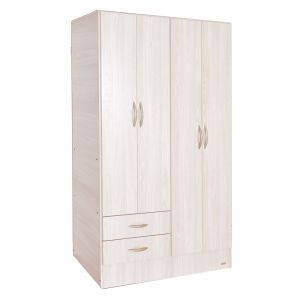 Placard 4 Puertas 2 Cajones PLATINUM LS 9140 Color Gris Andino