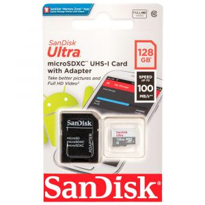 Tarjeta de Memoria SANDISK 128 GB Clase 10 