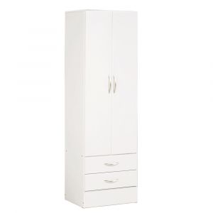 Placard 2 Puertas 2 Cajones PLATINUM LS 912 Blanco