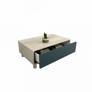Mesa Ratona 1 Cajón TABLES 2021 NEVADO/TAURE