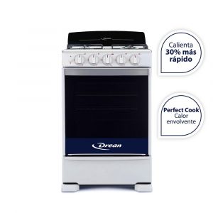 Cocina A Gas Natural DREAN CD5502AB 55Cm Blanca