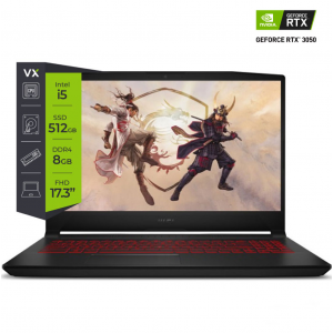 Notebook Gamer MSI i5 8GB RAM 512GB Almacenamiento Pantalla 17.3"