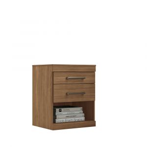 Mesa de Luz 2 Cajones SANTOS ANDIRÁ Havana Plus Jatoba