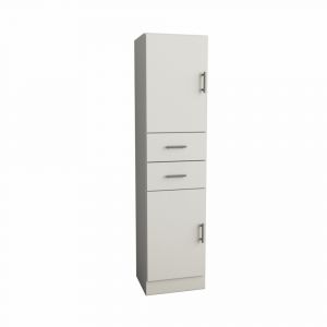 Armario Despensero Organizador TABLES 3059 2 Puertas 2 Cajones Blanco