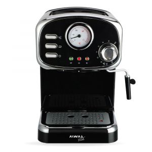 Cafetera Expresso AIWA AWK-CE200N con Espumador