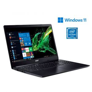 Notebook ACER CLOUD Celeron 4020 4GB Disco Sólido 128GB Pantalla 15.6"