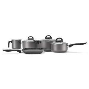 Batería de Cocina BRINOX 7210/400 PRO-FLON Maple 5 Piezas Gris