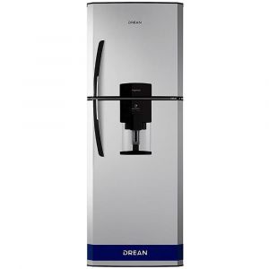 Heladera Cíclica DREAN HDR400F41S 396Lt con Dispenser Gris