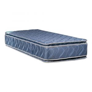 Colchón de Resortes 1 Plaza 90cm x 190cm MAXIKING Espejo de Luna con Pillow