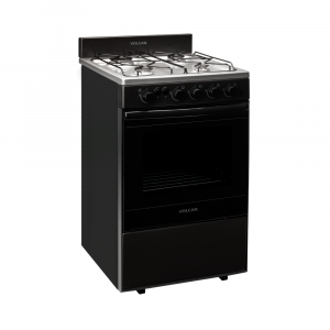 Cocina a Gas VOLCAN 87665V 55cm Grafito/Inoxidable