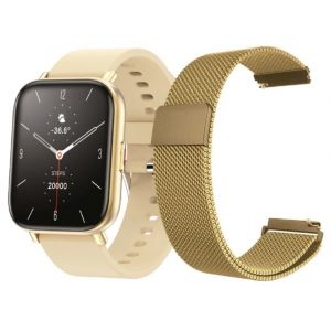 Smartwatch X - VIEW Quantum Q2 Gold Con Malla Extra