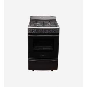 Cocina ORBIS 968GP4 55CM Grafito Frente Curvo Encendido Electrico c/Luz 