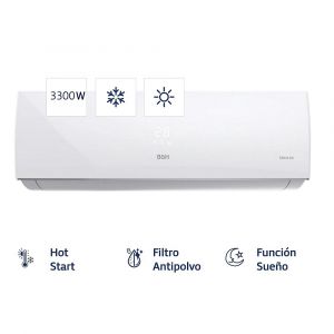 Aire Acondicionado Split  2850 Frigorías 3300W BGH BS35WCAU Frío/Calor