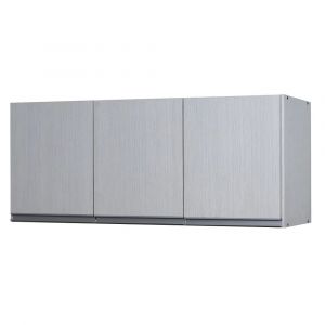 Alacena 3 Puertas 120cm RICCHEZZE ARCO Plus Roble Blanco