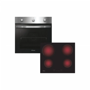 Combo Smart Pack CANDY Horno + Anafe Vitroceramico Eléctrico Idea 