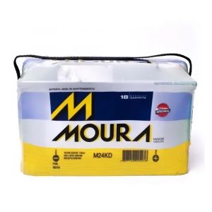 Batería Para Autos  MOURA M24KD 12X75 