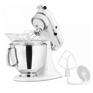 Batidora Planetaria KITCHENAID RKSM150 10 Velocidades Blanca