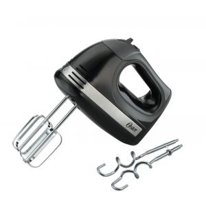 Batidora Manual OSTER 2600 Negra 300W con Contenedor