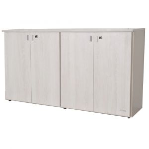 Biblioteca Inferior 4 Puertas PLATINUM 505-9 Color Gris Andino