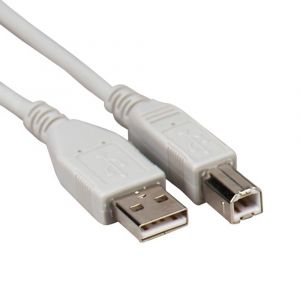 Cable USB INTRACOM 2.0 A/B Para Impresora 2 Metros
