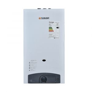Calefón Automático a Gas Natural SAIAR 14 Litros/m Sin Llama Piloto