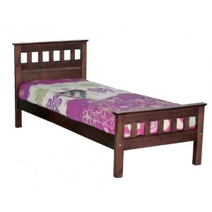 Cama 1 Plaza CRAVERO Quality Color Nogal 20220