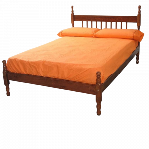 Cama 2 1/2 Plazas ARMONÍA Colonial 140cm 