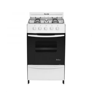 Cocina A Gas Natural ESCORIAL PALACE CRISTAL 50CM Blanca