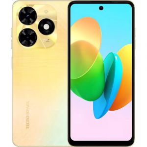 Celular TECNO Spark 20c Dual Sim 4Gb Ram 128Gb Almacenamiento Dorado