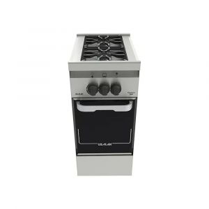 Cocina Profesional USMAN Compact 360 32cm 2 Hornallas Puerta Visor