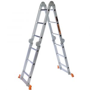 Escalera de Aluminio Articulada Plegable LUSQTOFF LE300