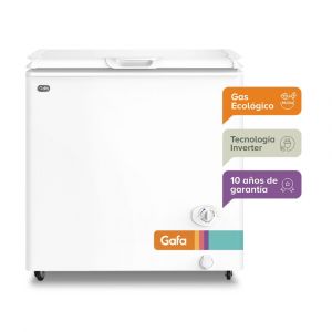 Freezer Inverter GAFA FGHI200B-M 205 Litros Blanco