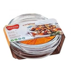 Cacerola de Vidrio con Tapa 1 Lts MARINEX TERRINA 6455