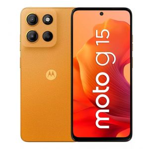 Celular MOTOROLA Moto G15 4Gb Ram 128Gb Almacenamiento Naranja