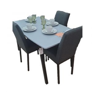 Juego de Comedor Donnet Mesa Jade 140cm + 6 Sillas Jade 