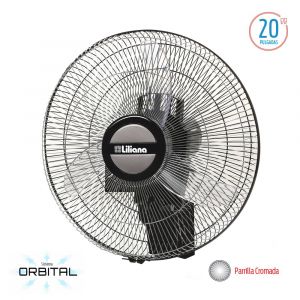 Ventilador de Pared LILIANA VWOC20 20" Cromado