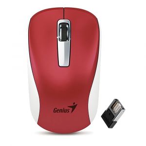 Mouse Inalambrico GENIUS  NX7010  Rojo/Blanco