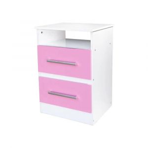 Mesa De Luz MAXÍMO Infantil Color Rosa