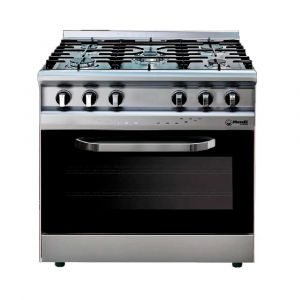 Cocina Profesional MORELLI Saho Kuma 820 5 Hornallas Puerta Visor