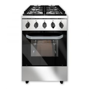 Cocina Profesional SAHO Kuma 55cm 4 Hornallas Puerta Visor 18090