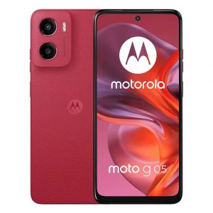 Celular MOTOROLA Moto G05 4Gb Ram 64Gb Almacenamiento Rojo