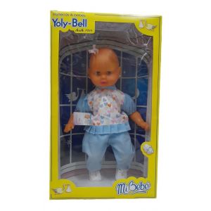 Juguete Muñeca Bebote Mediano YOLLY BELL 1225 